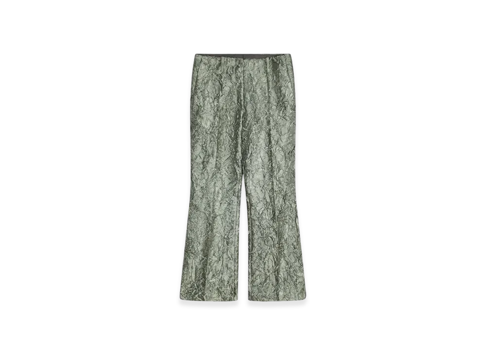 DRIES VAN NOTEN Women's Cropped Viscose Pants "Raf"