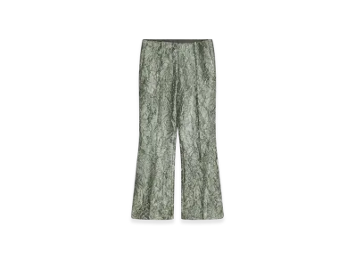 DRIES VAN NOTEN Women's Cropped Viscose Pants "Raf"