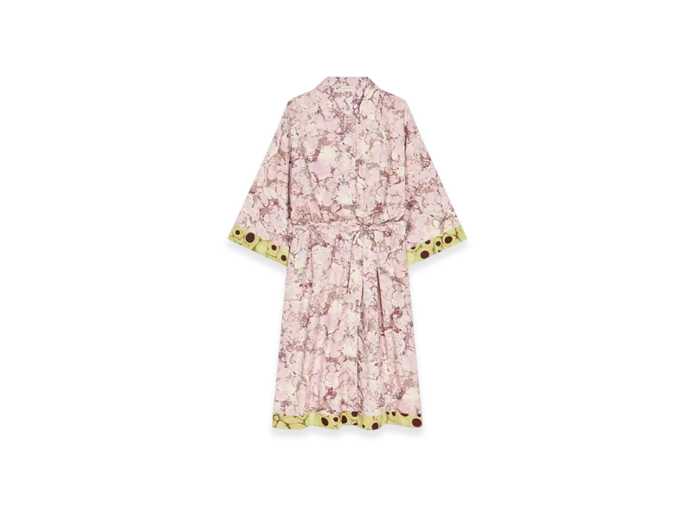DRIES VAN NOTEN Women's Cotton Shirt Dress "Blush"