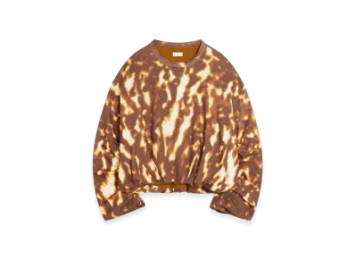DRIES VAN NOTEN Women's Draped Sweatshirt "Amber"