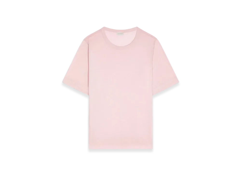 DRIES VAN NOTEN Women's Loose Cotton Tee "Pink"