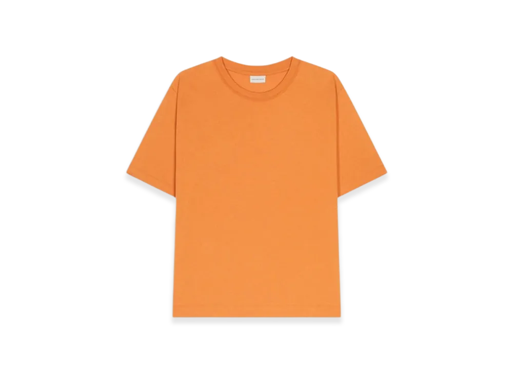DRIES VAN NOTEN Women's Regular Cotton Tee "Orange"