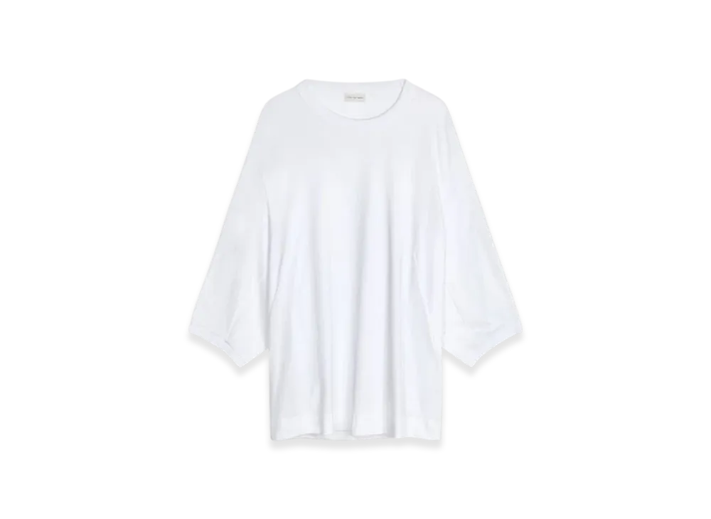 DRIES VAN NOTEN Women's Balloon Sleeves Tee "White"
