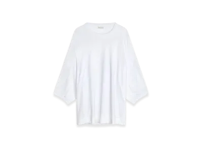 DRIES VAN NOTEN Women's Balloon Sleeves Tee "White"