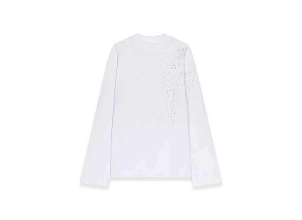 DRIES VAN NOTEN Women's Embroidered Tee "White"