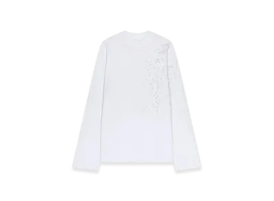 DRIES VAN NOTEN Women's Embroidered Tee "White"