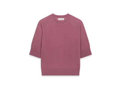 DRIES VAN NOTEN Women's Merino Sweater "Old Rose"
