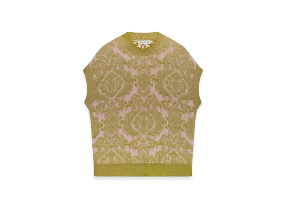 DRIES VAN NOTEN Women's Jacquard Sweater "Pink"