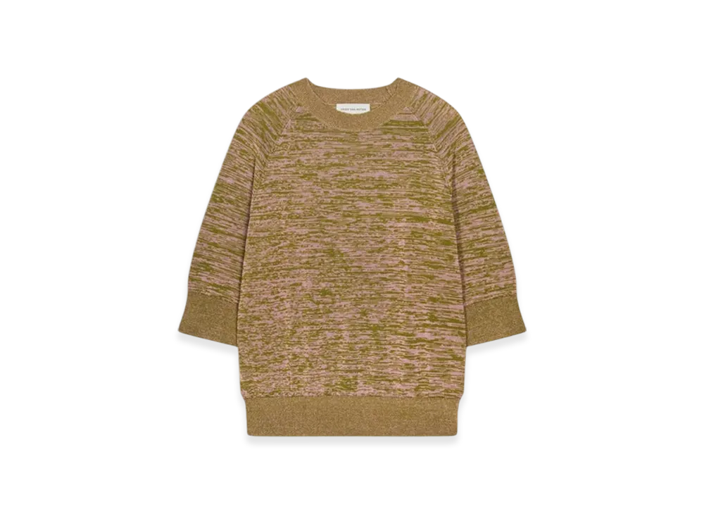 DRIES VAN NOTEN Women's Bicolor Sweater "Pink"