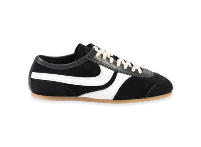 DRIES VAN NOTEN Women's Suede Sneakers "Black"