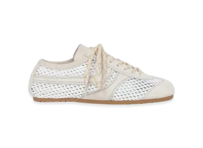 DRIES VAN NOTEN Women's Suede Sneakers "White"