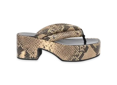 DRIES VAN NOTEN Women's Platform Sandals "Beige"