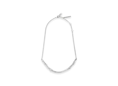 DRIES VAN NOTEN Women's Embellished Necklace "Silver"