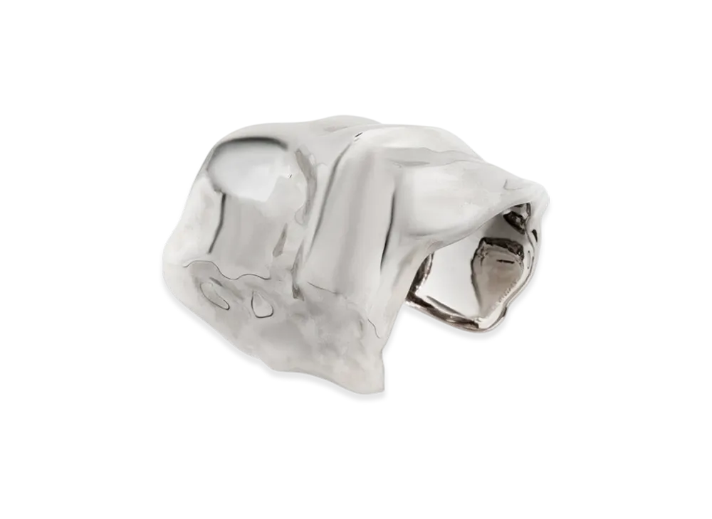 DRIES VAN NOTEN Women's Anatomic Cuff Bracelet "Silver"