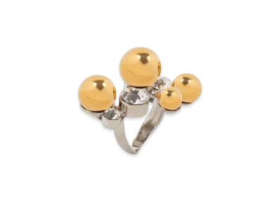 DRIES VAN NOTEN Women's Ornamented Ring "Silver"