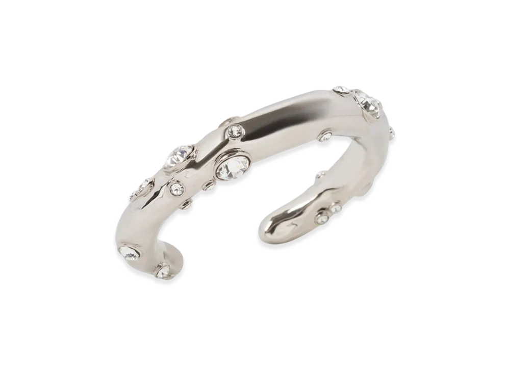 DRIES VAN NOTEN Women's Embellished Cuff "Silver"