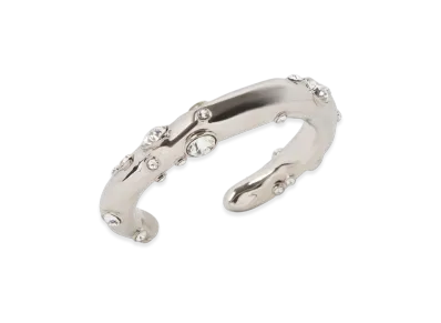 DRIES VAN NOTEN Women's Embellished Cuff "Silver"