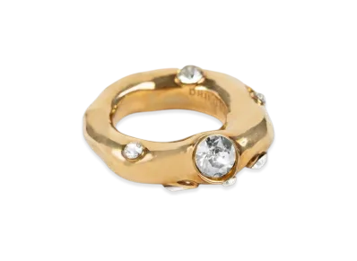 DRIES VAN NOTEN Women's Embellished Ring "Gold"