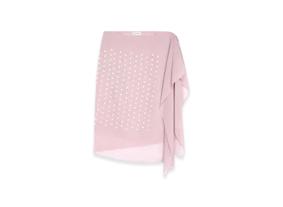 DRIES VAN NOTEN Women's Embellished Skirt "Pink"