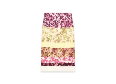 DRIES VAN NOTEN Women's Printed Skirt "Burgundy"