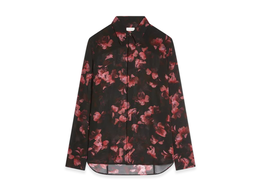 DRIES VAN NOTEN Oversized Tuxedo Shirt 