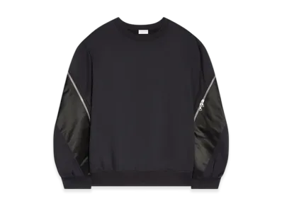 DRIES VAN NOTEN Contrast Sweatshirt "Navy"