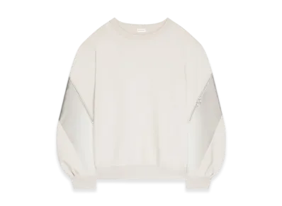 DRIES VAN NOTEN Contrast Sweatshirt "Pearl"