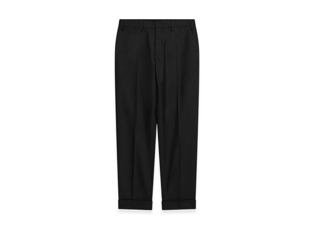DRIES VAN NOTEN Cuffed Pants "Black"