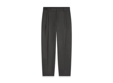 DRIES VAN NOTEN Pleated Cotton Pants "Black"