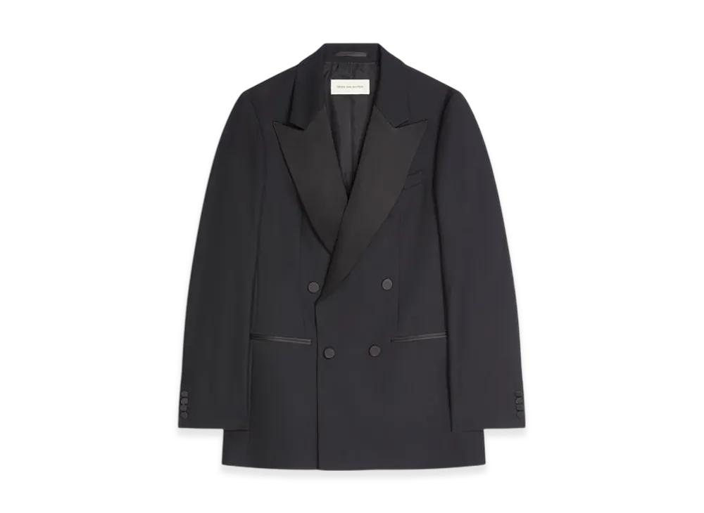 DRIES VAN NOTEN Tuxedo Jacket "Black"