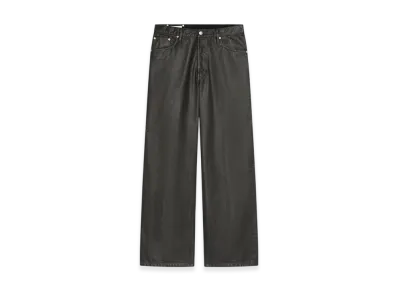 DRIES VAN NOTEN Coated Loose Fit Jeans "Black"