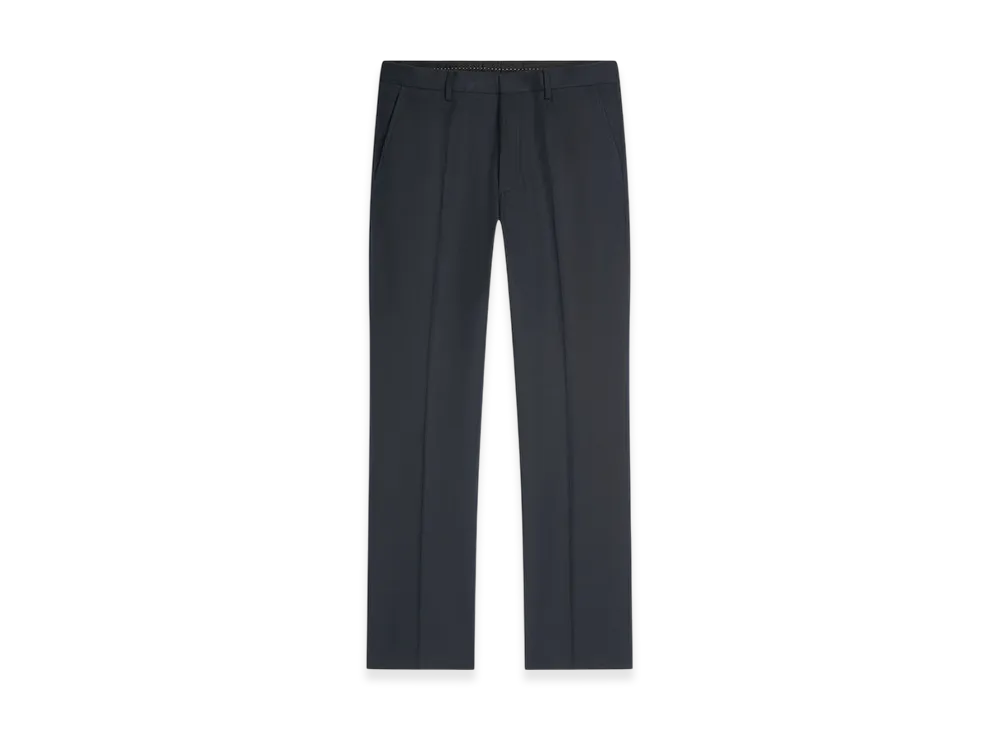 DRIES VAN NOTEN Slim Fit Wool Pants "Navy"
