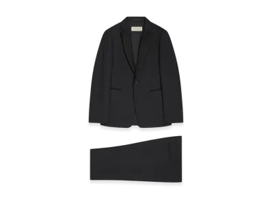 DRIES VAN NOTEN Slim Fit Tuxedo "Black"