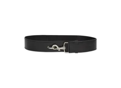 DRIES VAN NOTEN Elasticated Leather Belt "Black"