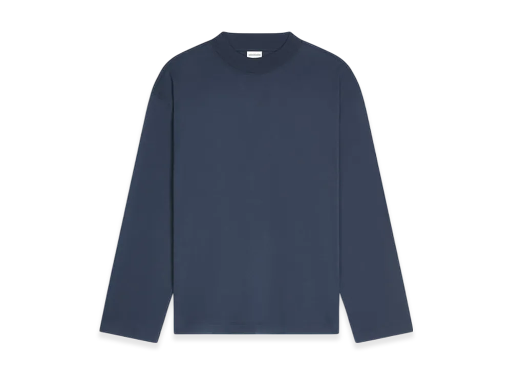DRIES VAN NOTEN Long Sleeve Tee "Navy"