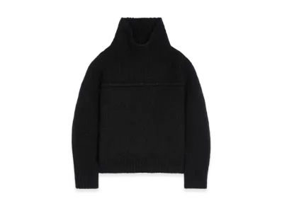 DRIES VAN NOTEN Oversized Wool Sweater "Black"