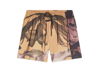 DRIES VAN NOTEN Printed Swim Shorts "Ocra"