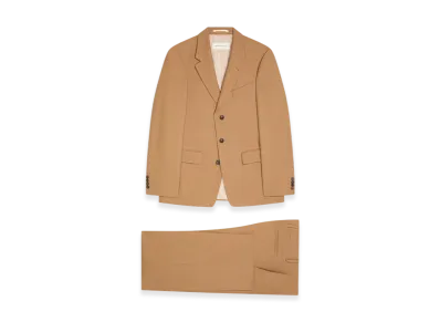 DRIES VAN NOTEN Loose Fit Suit "Tan"