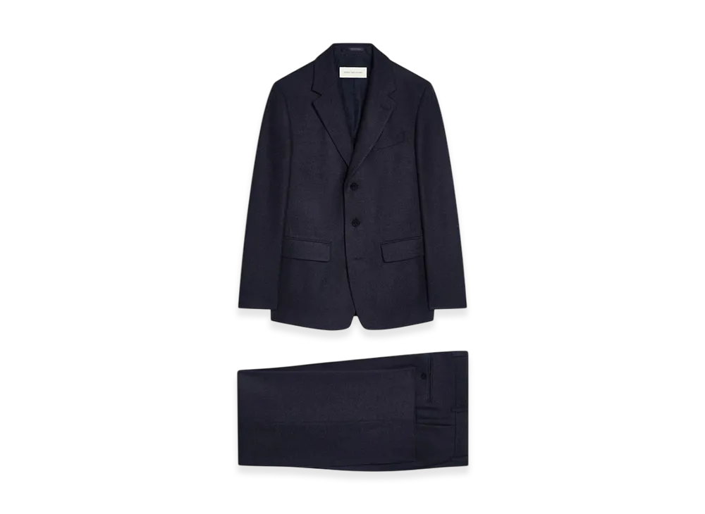 DRIES VAN NOTEN Loose Fit Suit "Navy"