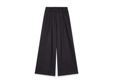 DRIES VAN NOTEN Pleated Sweatpants "Navy"