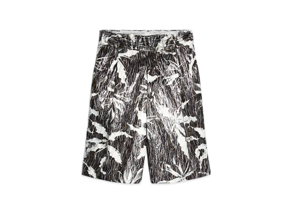 DRIES VAN NOTEN Printed Bermuda Shorts "Black"