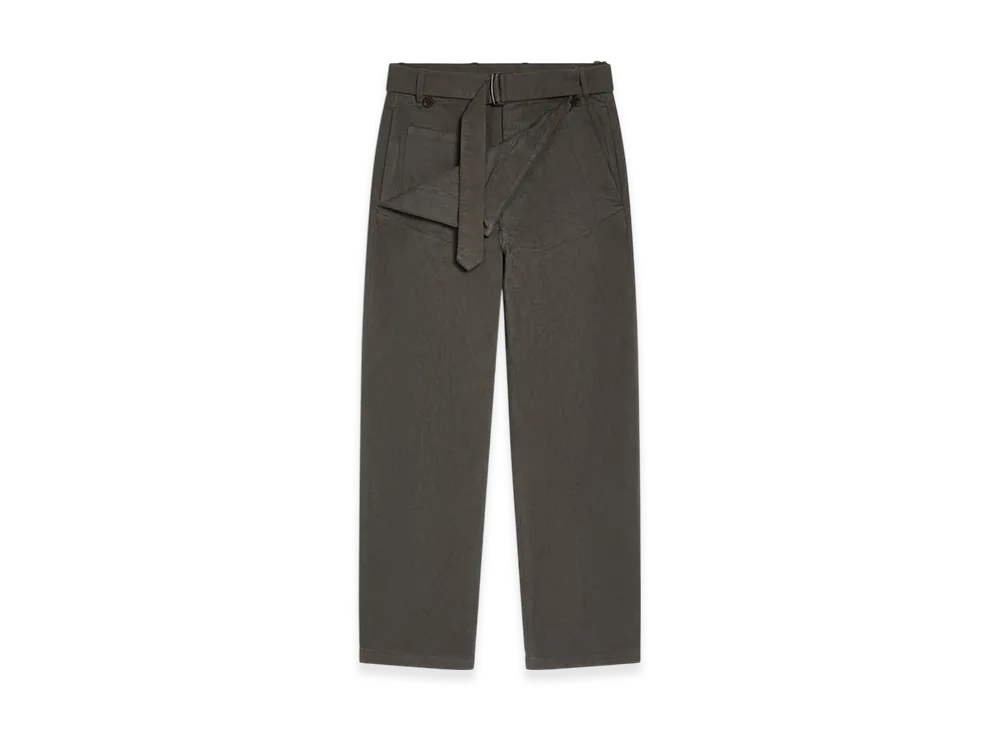 DRIES VAN NOTEN Overdyed Sailor Pants "Dark grey"