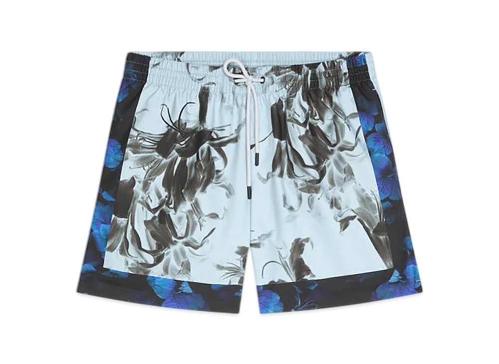 DRIES VAN NOTEN Printed Swim Shorts "Mint"