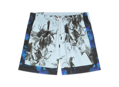 DRIES VAN NOTEN Printed Swim Shorts "Mint"