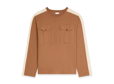 DRIES VAN NOTEN Long Sleeve Tee "Brown"