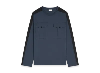 DRIES VAN NOTEN Long Sleeve Tee "Navy"