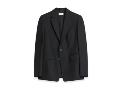 DRIES VAN NOTEN Slim Fit Wool Blazer "Black"