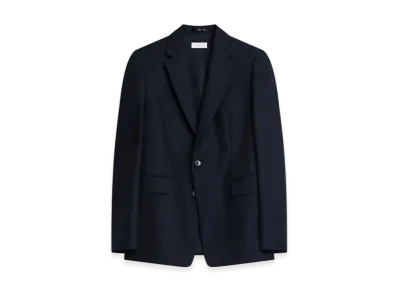 DRIES VAN NOTEN Slim Fit Wool Blazer "Navy"