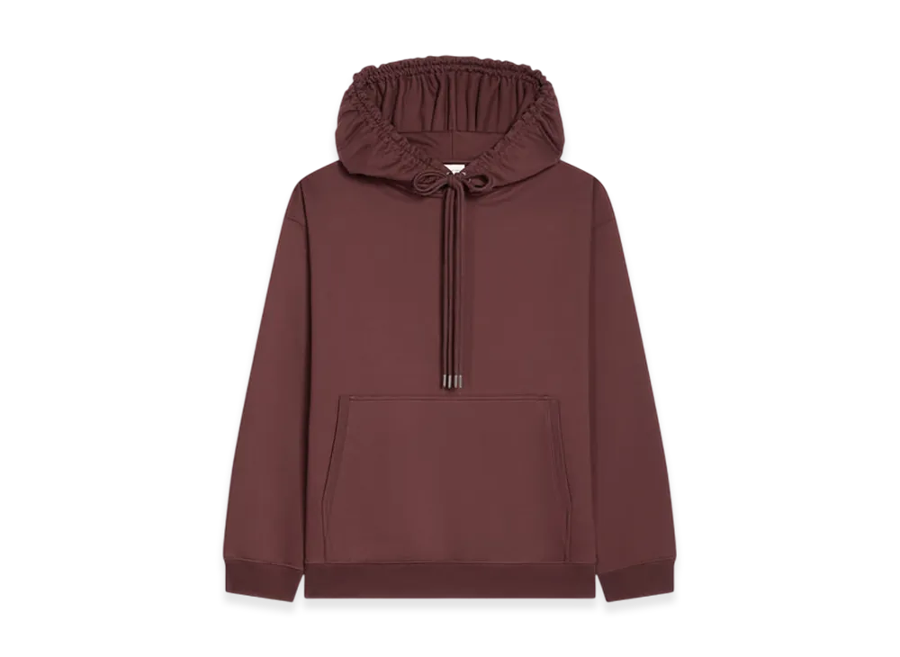 DRIES VAN NOTEN Loose Fit Hoodie "Burgundy"
