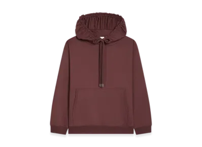 DRIES VAN NOTEN Loose Fit Hoodie "Burgundy"